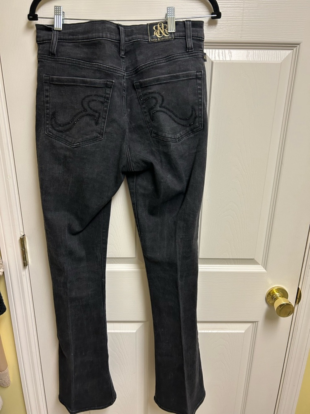 Rock & Republic Black Boot Cut Jeans